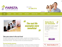 Tablet Screenshot of farsta.com.au